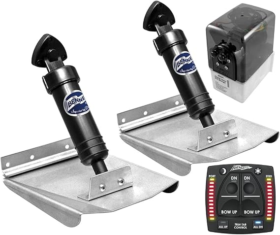 Bennett Marine 6BT-50110-78-00 M80 Sport Tab System with One Box Indication Unit