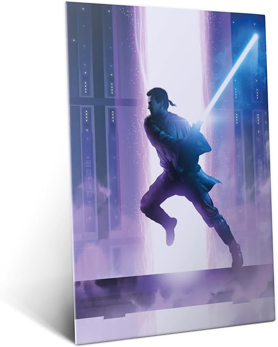 Displate Metal Poster Star Wars Duel of the Fates triptych (right) M