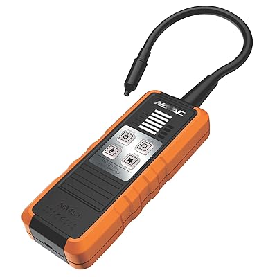 NAVAC NML1 Refrigerant Leak Detector - Semiconductor Sensor - Rechargeable Battery - CFC, HCFC, and HFC Refrigerants - Small Leakage Detection - Lightweight -