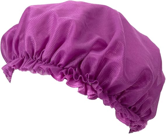 Red by Kiss Silky Satin Hair Bonnet Dual Layer for Moisture Retention, No-Slip & Comfortable Breathable Fabric for All Hair
