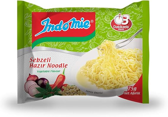 Indomie Paket Sebzeli Noodle Koli (40 x 75gr)