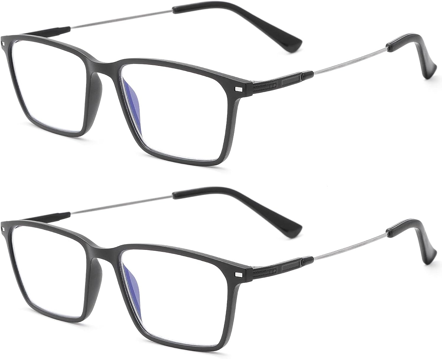 2PC Multi Focus 3 Power Progressive No Line Readers Computer Reading Glasses