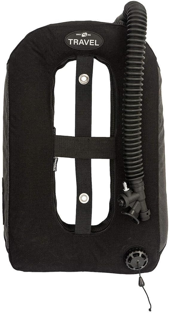Dive Rite Travel Wing 16" Inflator with Pull Dump Black