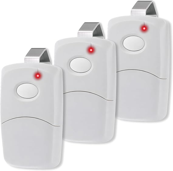3X Gate Opener Remote for Multi-Code 308911, 300MHz, 10 Dip Switch