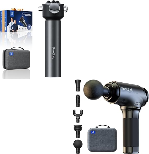 BOB AND BRAD T2 Massage Gun + G100 Pro Vibration Therapy Massager