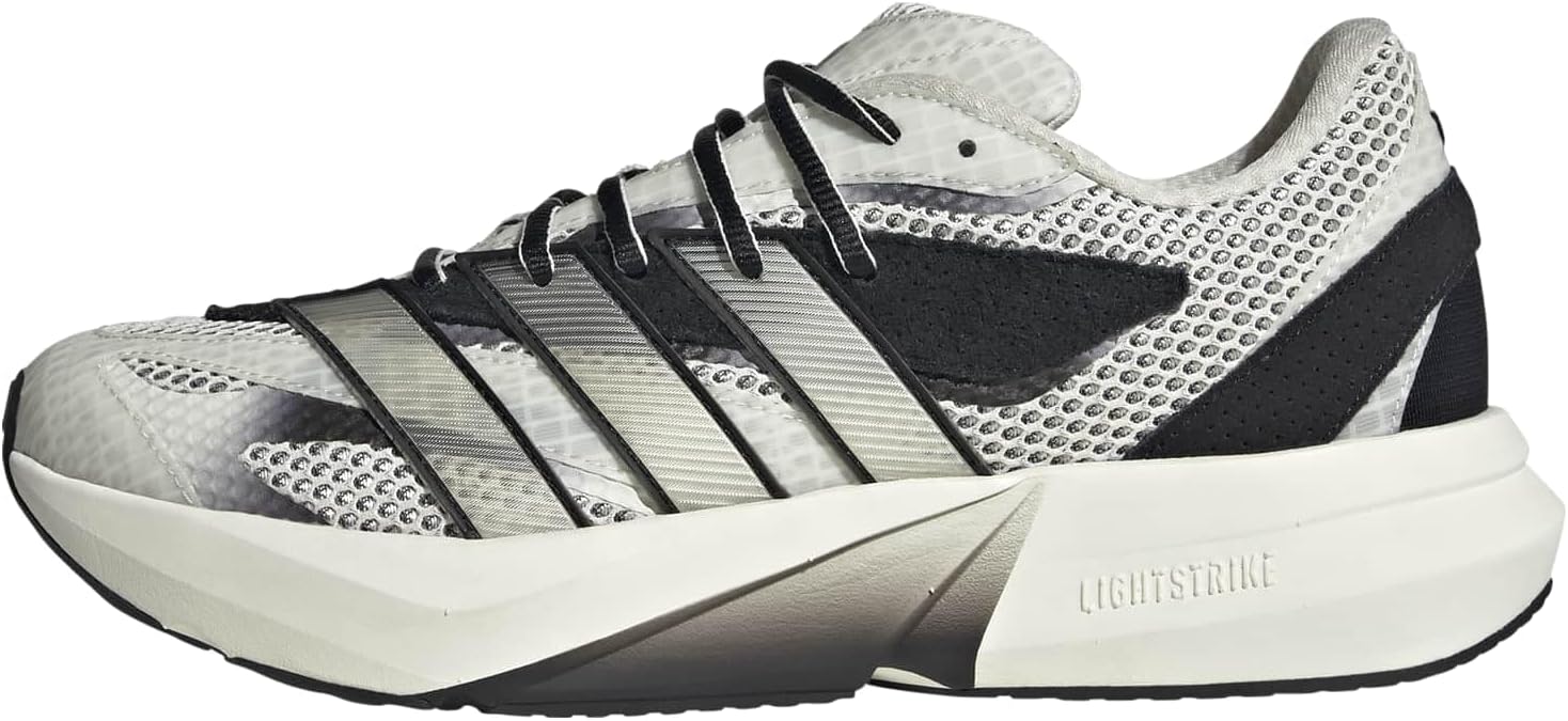 adidas Men's Lightblaze, Off White/Black, 5