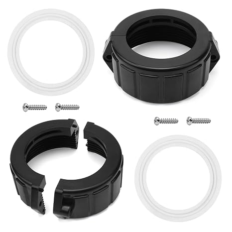 2 in Spa Hot Tub Heater Split Nut Unions Parts for Balboa(2 Pack) | Heater Split Nut (Actual Size 3 Inch) Suitable for 2 Inch Heater Assemblies