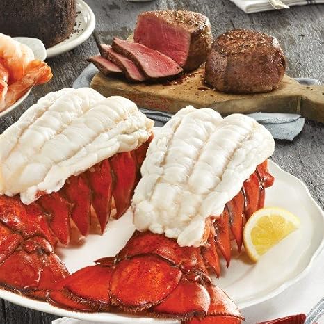 Lobster Gram M12FM10 Ten Maine Lobster Tails & Filets