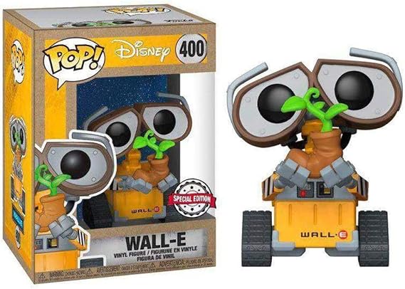 Funko Pop Disney 400 Wall-E with Flower Box Lunch Earth Day Exclusive