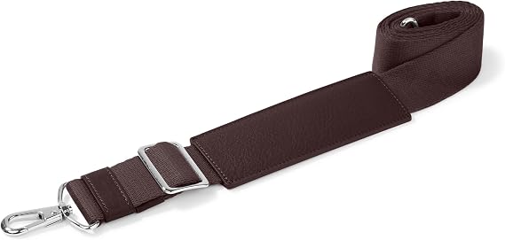 Leatherology Brown Adjustable Replacement Should/Bag Strap - 36.5"-59.5" - Brown