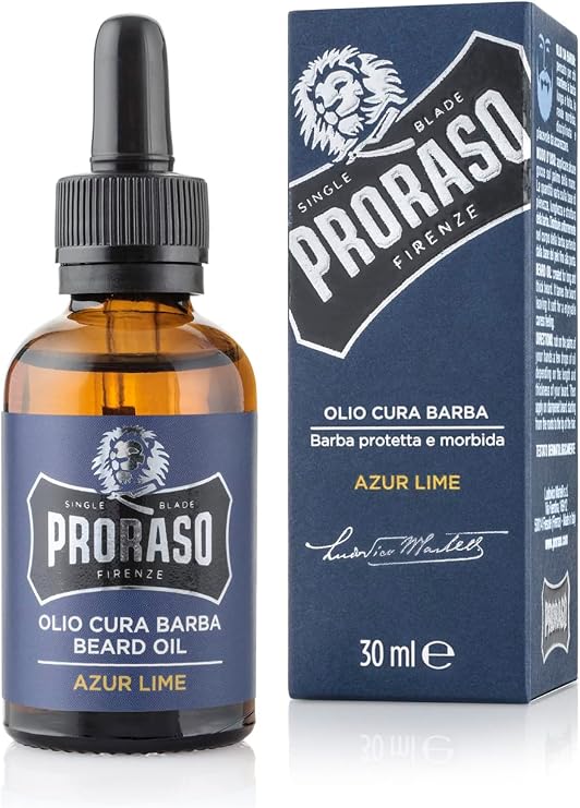 Proraso Beard Oil / Sakal Bakım Yağı Azure Lime, 30 Ml