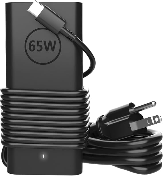 60W 65W USB C Laptop Charger fits for Dell Latitude/XPS 13/ Chromebook | for Dell Latitude 5550 5540 5420 5450 3550 7420 3540 3450 5520 7440 7430 5530 5430 e5440 Computer Type C AC Power Cord