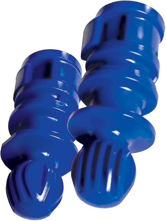 ZIPWALL FA10 Floor Adaptors for 10-Foot Poles, 2-Pack, Blue