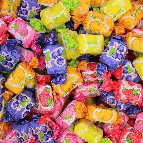 Assorted Fruit Chews 2kg Bulk Bag