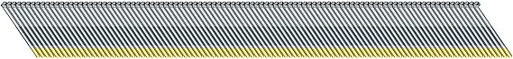 15 Gauge 34-Degree 1-1/4" DA Series Angled Finish Nails, 900-Pack