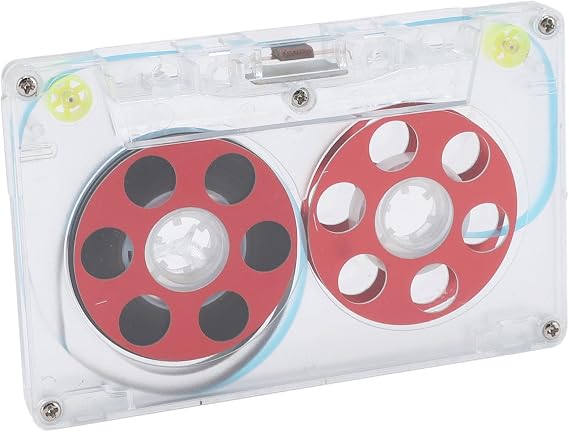 Yoidesu Blank Cassette Tapes, Audio Cassette Tape, Reel to Reel 46 Minute Blank Cassettes Tapes with Aluminum Alloy Reels for All Kinds of Music Recording (Red), Yoidesu1gns9ye3ux-13