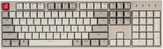 Keychron C2 Full Size Wired Mechanical Keyboard, Hot-Swappable, Retro