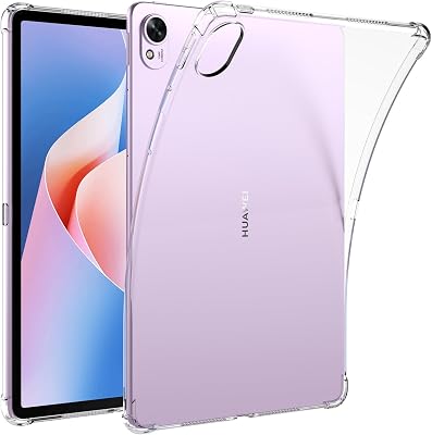 Case for Huawei MatePad 11.5 S 11.5 inch 2024,TPU Soft Lightweight Protective Cover Anti-Scratch Back Shockproof Phone Case for Huawei MatePad 11.5S 11.5 inch 2024 Released Clear