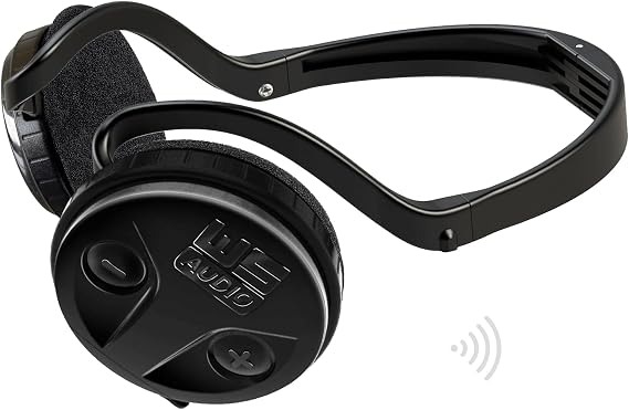 XP METAL DETECTORS WSAUDIO Wireless Headphones for ORX (Delivered in Plastic Box), Fully Weatherproof, Foldable Compact and Lightweight with Detachable Control Module