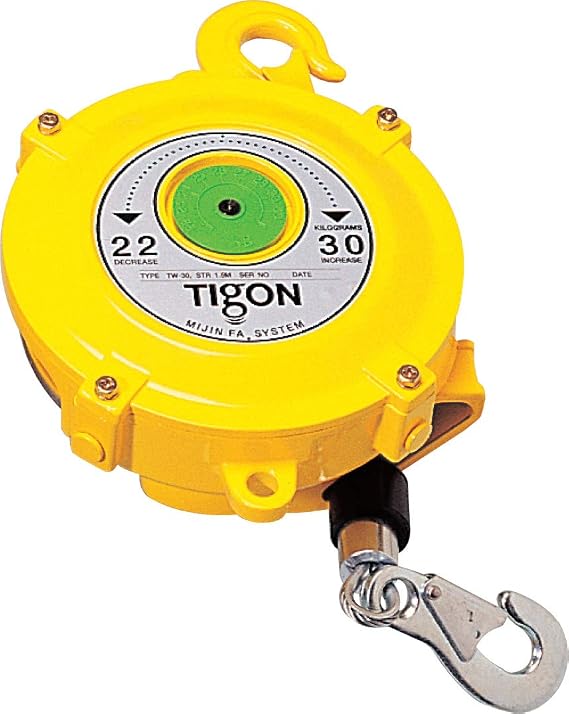 Tigon TW-30 Spring Balancer, Tool Balancer with Steel Cable, (Load Capacity: 22-30 kg/48-66 lbs)