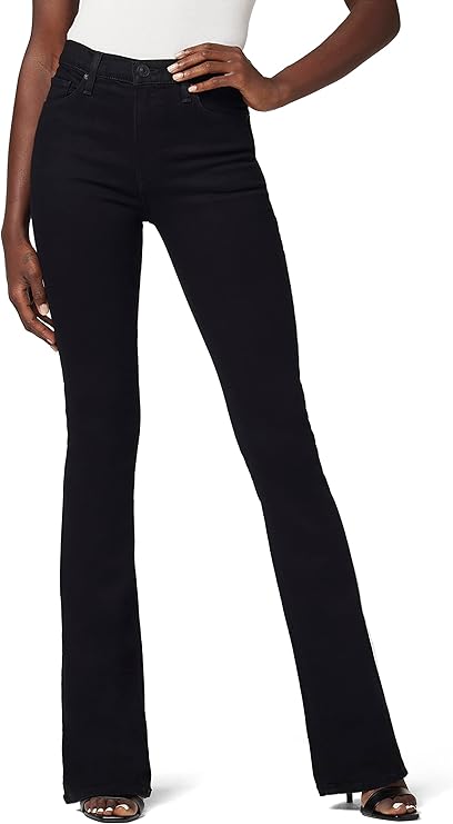 Hudson Women's Barbara High Rise Bootcut Jean Barbara High-Waisted Bootcut in Black