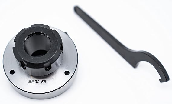 ER32 Collet Fixture Plain Back 80mm Dia.