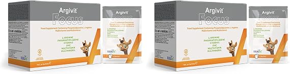 Argivit Focus L Arjinin, Fosfotidilserin, Multivitamin ve Multimineral 30 Saşe (2 paketi)