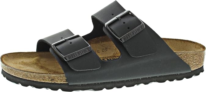 Birkenstock Unisex Arizona Black Sandals - 37 EU Narrow