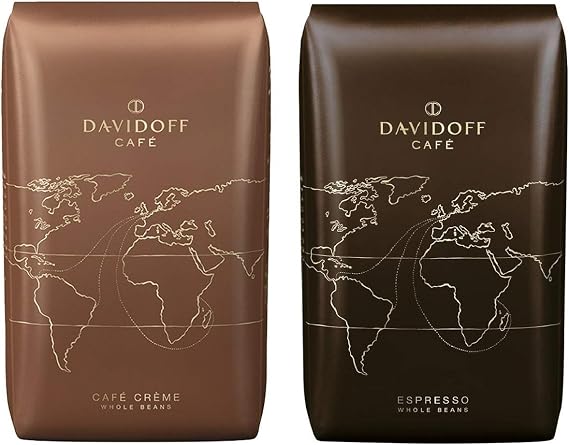 Tchibo Davidoff Kahve Krem Çekirdek Kahve 500GR + Espresso Çekirdek Kahve 500GR