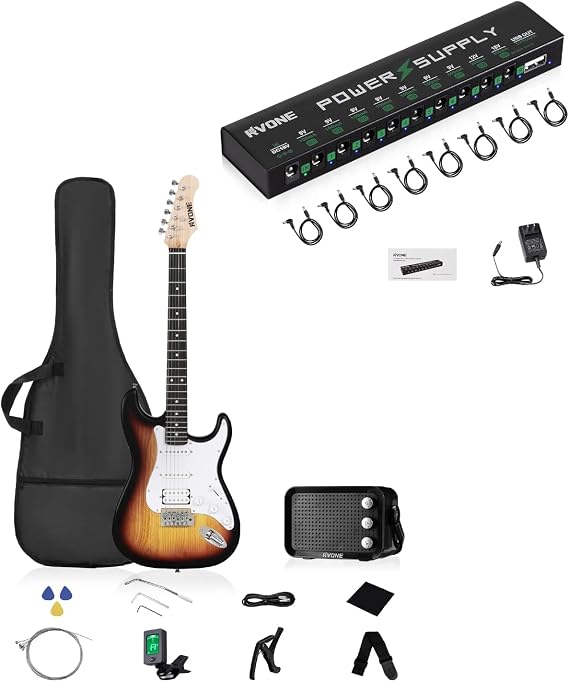 Complete Electric Guitar Starter Kit + Roadworthy Power: Stage-Ready Unboxing