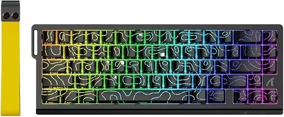 互換性がありますATTACK X68 HE Rapid 60% 有線 KB に対応 | ホール効果磁気スイッチ。調整可能な作動。 8Kポーリング。Black Contour
