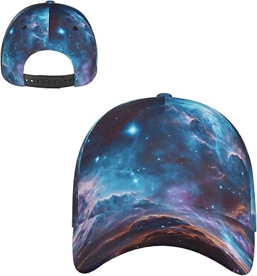 Baseball Cap Golf Dad Hat for Men Women Adjustable Cotton Sports Caps Universe Galaxy Space Trucker Hat