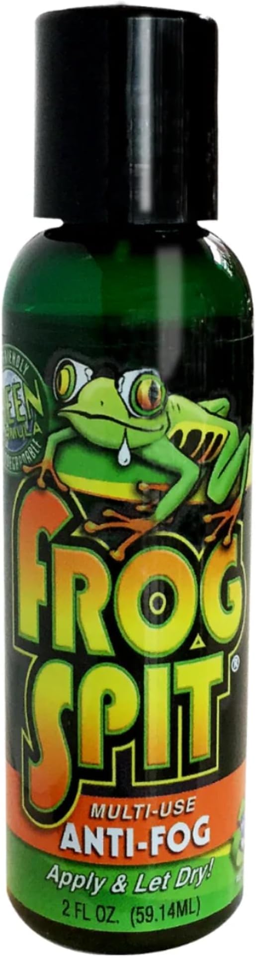 Frog Spit Anti-Fog Concentrate Solution - 2 oz. Bottle