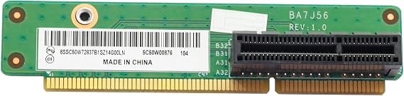 BestParts NEW PCIE 4X Riser Expansion Network Card Replacement for Lenovo ThinkStation P350 P340 Tiny6 Tiny7 PCIex4 Riser Card M90Q gen1 gen2 5C50W00876