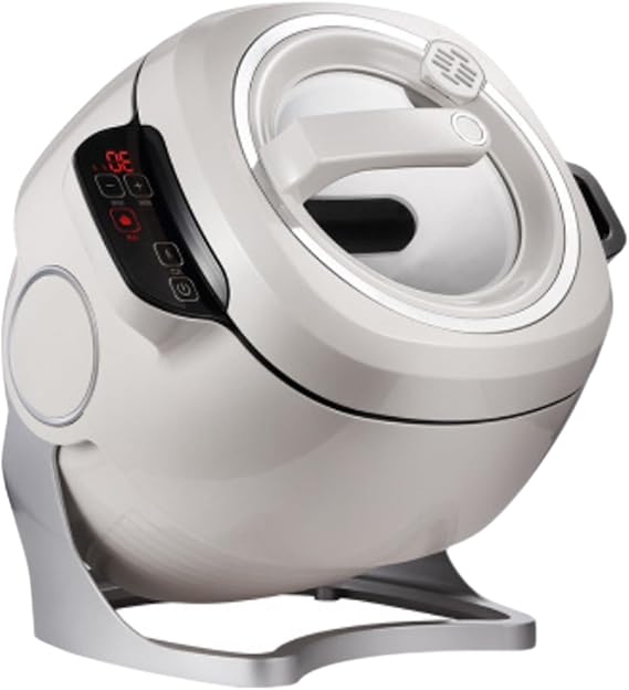 Automatic Pot Stirrer, Self Stirring Cooking Pot, 6l Automatic Cooking Machine with 360 Rotating and 3D All-Round Heating