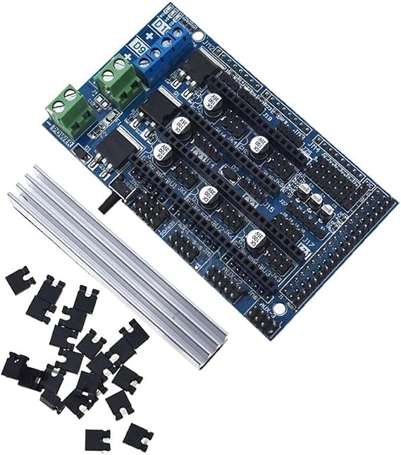 Ramps 1.4 1.5 1.6 3D Printer Mainboard Upgrade Control Panel Board Expansion Board for CNC Machine (1.6)