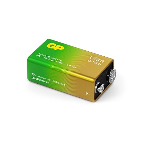 GP Ultra G-Tech Battery - 9V (Single)