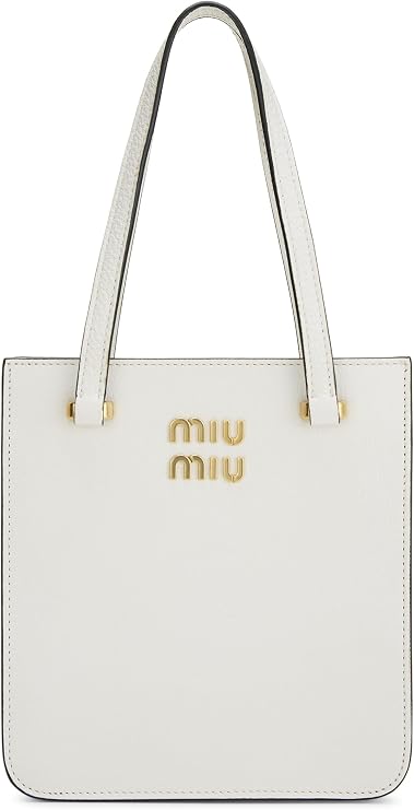 Pre-loved White Calfskin Handbag Small, White