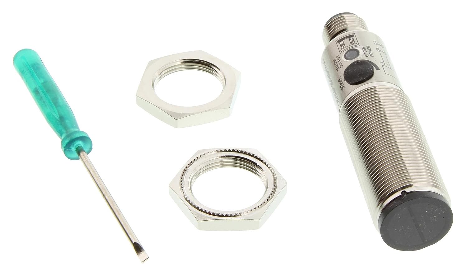 PEPPERL & FUCHS OBT500-18GM60-E5-V1 M12 Connector, IP67, 100 MA, 4 PIN, 10 to 30 VDC, PNP, PHOTOELECTRIC Sensor, 087797, 0-500 MM Detection Range, 500 HZ, Diffuse Mode