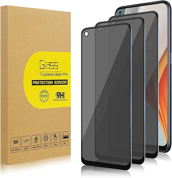 3 Pack Privacy Screen Protector for OnePlus Nord N100