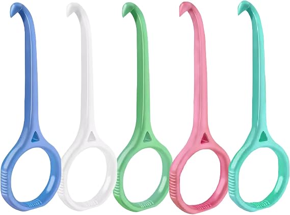5PCS Aligner Removal Tool, Aligner Remover for Invisalign | 5 Colors Clear Aligner Remover Tools for Removable Retainers, Aligners,Braces,with Storage Plastic Box(Mix Colors)