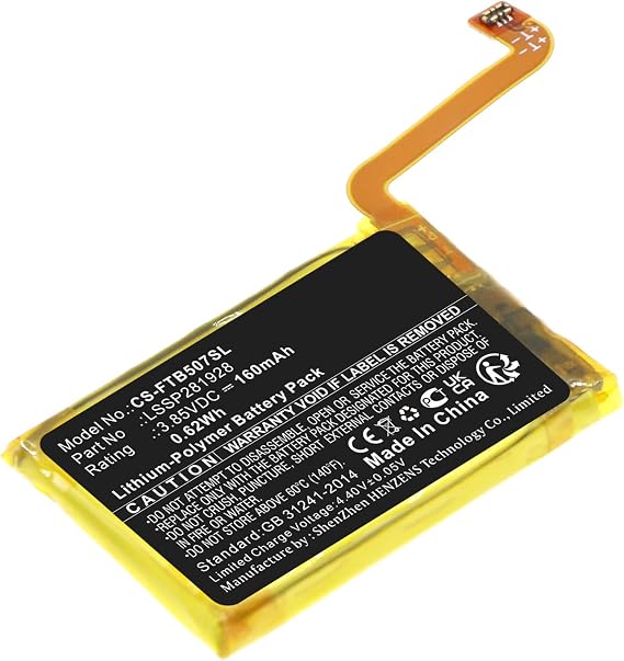 LSSP281928 Versa 2 FB507 Smartwatch Battery for Fitbit