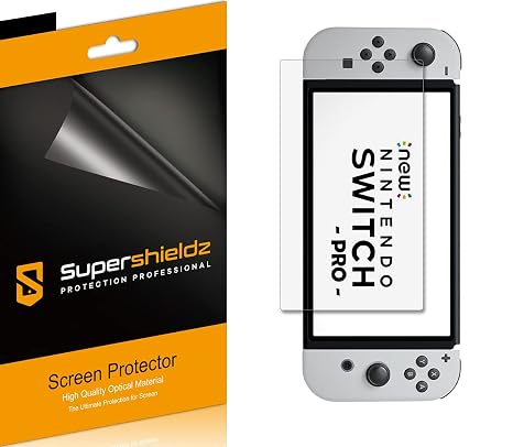 Supershieldz (3 Pack) Anti-Glare (Matte) Screen Protector Designed for Nintendo Switch OLED (2021)