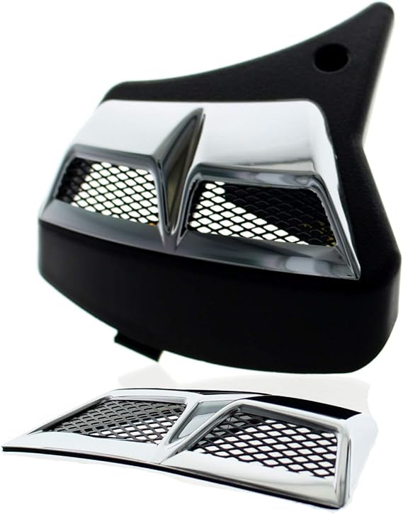 Victory New OEM Motorcycle Chrome Vented Airbox Lid Cover Hamer Jackpot, 2876300