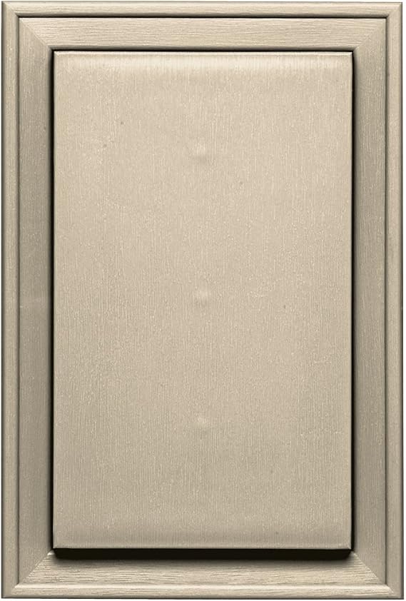 Builders Edge 130120001049 Jumbo Mounting Block 049, Almond