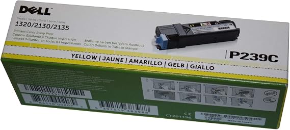 DLLP239C - Dell 310-9063 Yellow Toner 1K Yd
