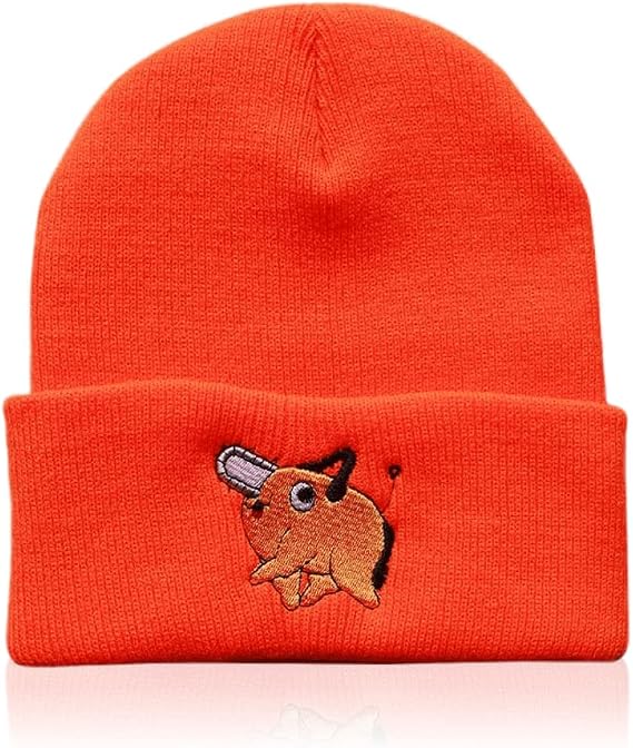Anime Beanie Hat Winter Caps for Men and Womens Beanies, Cuffed Knit Graphic Beanie, Comfy and Soft Embroidered Anime Hat