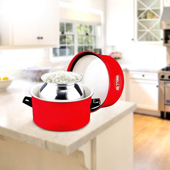 IBELL Aluminium Steam Thermal Rice Cooker, Induction Based Pot - 1.5 kg