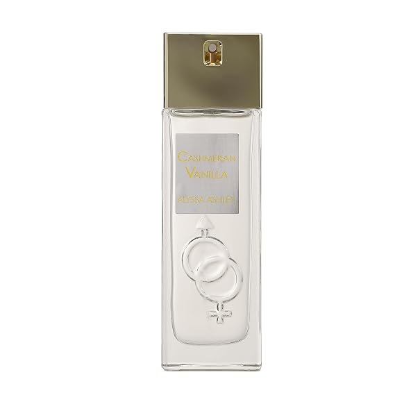 Alyssa Ashley Cashmeran Vanilla - Vanilla Perfume with White Amber, Patchouli, Salted Caramel, Musk - Elegant Perfumes for Women - 1.7 oz EDP Spray