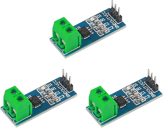 3PCS 20A Range Current Sensor ACS712 Module AC/DC for Arduino (20A)